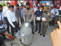 Polda Sulawesi Tengah Musnahkan 29 Kilogram Sabu-sabu Asal Malaysia