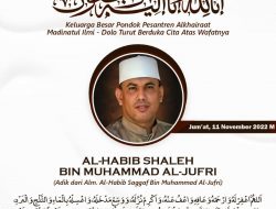 Habib Shaleh Dimakamkan di Bukit Abnaul Khairaat Desa Beka, Marawola, Sigi